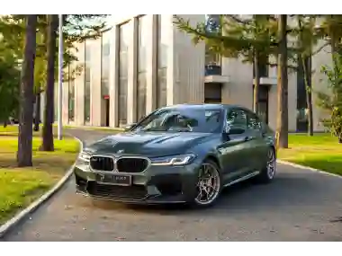 BMW M5 CS GREEN