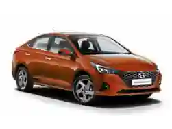 Hyundai Solaris коричневый