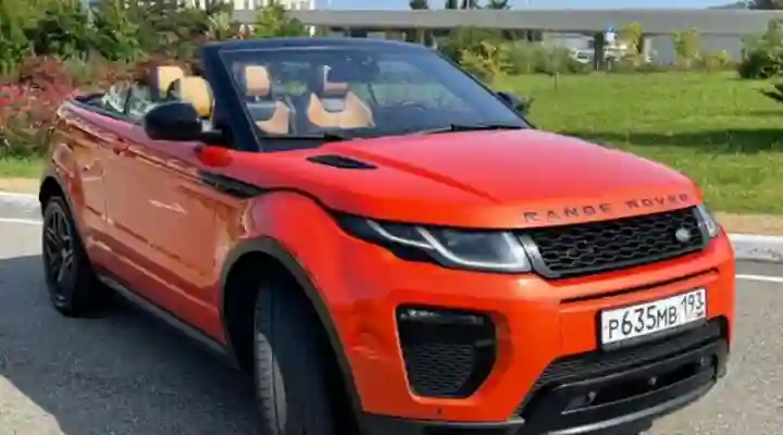 Range Rover Evoque cabrio 4x4